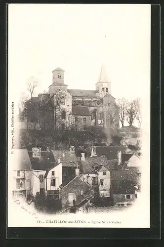 AK Chatillon-sur-Seine, Eglise Saint-Vorles