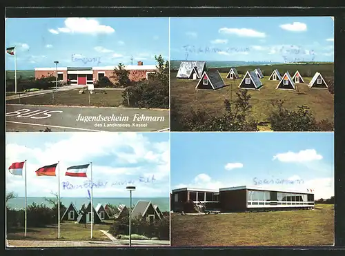 AK Wulfen, Jungendseeheim Fehmarn des Landkreises Kassel, Eingang, Speiseraum