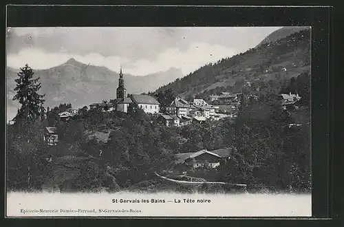 AK St-Gervais-les-Bains, la tête noire