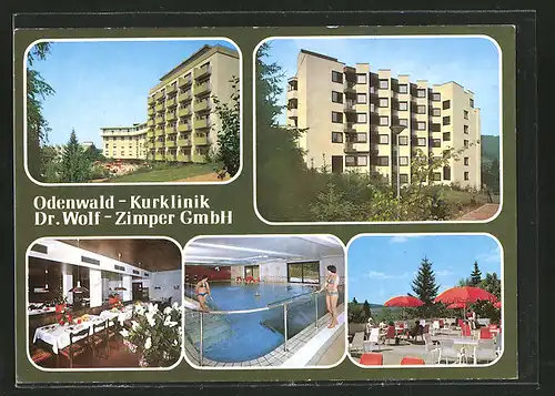 AK Bad König, Hotel Odenwald-Kurklinik, Dr. Wolf-Zimper GmbH, Waldstrasse 7