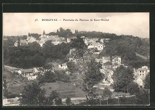 AK Bougival, panorama du hameau de Saint-Michel