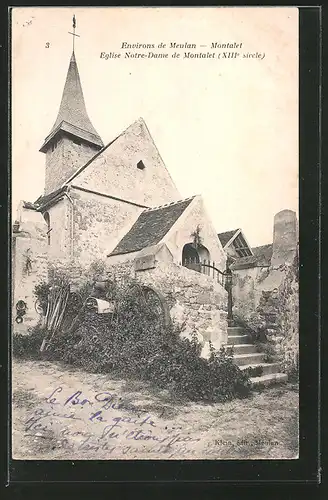 AK Montalet, eglise Notre-Dame de Montalet