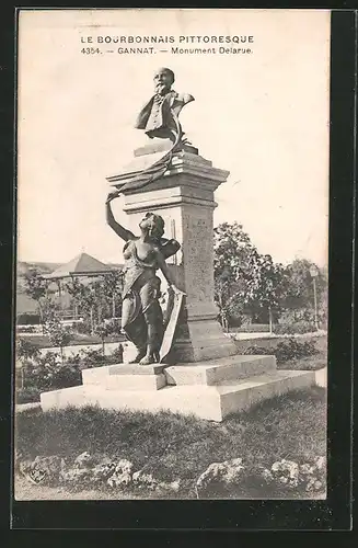 AK Gannat, monument Delarue