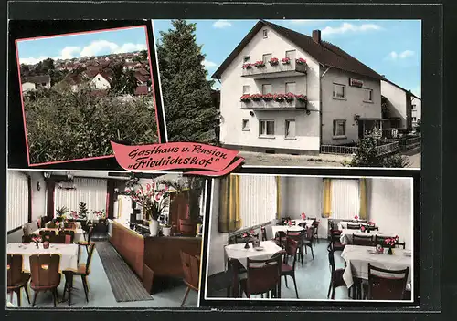 AK Baiertal, Gasthaus und Pension "Friedrichshof" mit Gasträumen