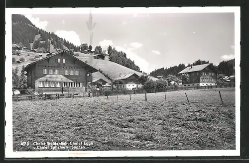 AK Saanen, Chalet Staldenfluh, Chalet Eggli und Chalet Spitzhorn