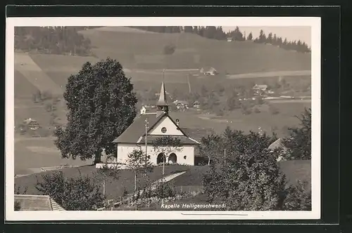 AK Heiligenschwendi, Blick zur Kapelle