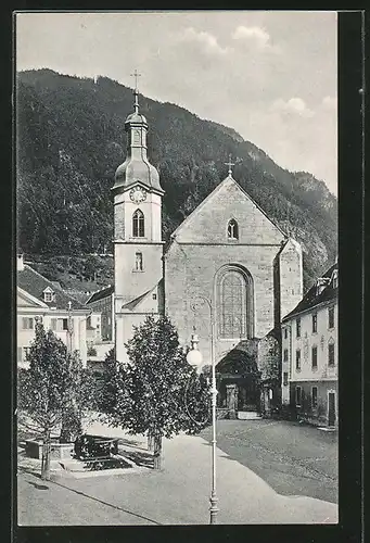 AK Chur, Partie an der Hofkirche