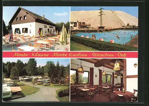 AK Hirschau, Restaurant Monte-Klause am Quarzsandberg Monte Kaolino