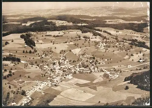 AK Gähwil, Luftaufnahme der Ortschaft