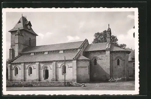 AK Champagnac-les-Mines, l'église