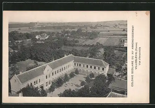 AK Villeblevin, colonie scolaire du XIIe arrondissement