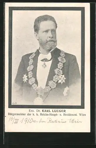 AK Bürgermeister von Wien Dr. Carl Lueger