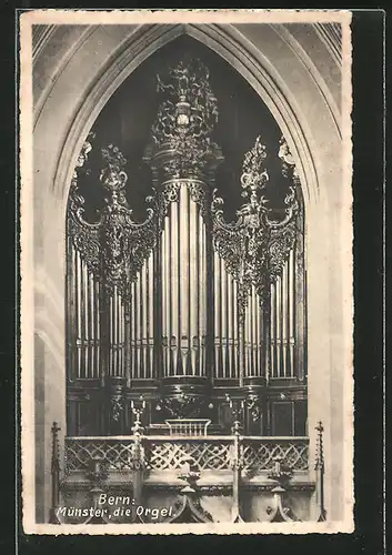 AK Bern, Orgel im Münster