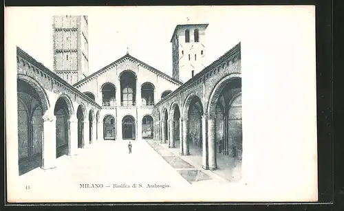 AK Milano, Basilica di Ambrogio