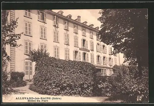 AK Allevard-les-Bains, hôtel du Parc