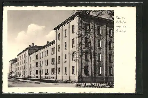 AK Amberg, Partie an der Kaiser-Wilhelm-Kaserne