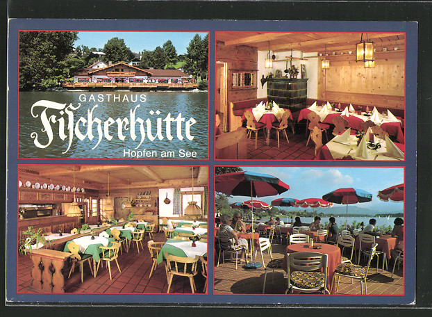 AK Hopfen am See, Gasthaus Fischerhütte, Inh. Walter