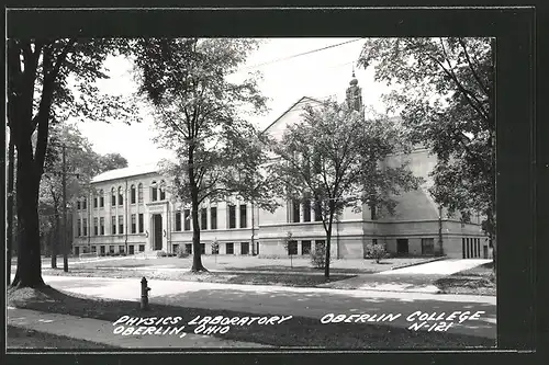 AK Oberlin, OH, Oberlin College, Physics Laboratory