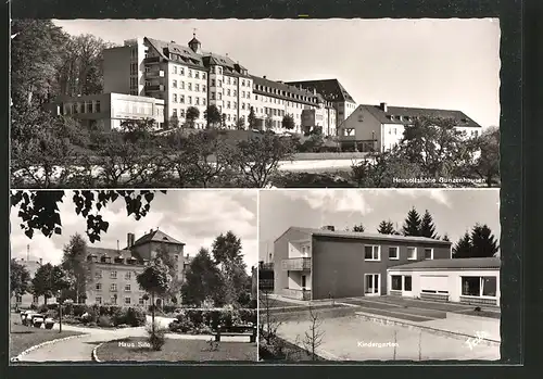 AK Gunzenhausen, Hensoltshöhe, Haus Silo, Kindergarten