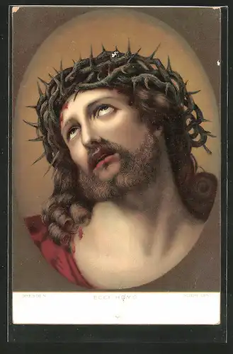 Künstler-AK Stengel & Co. Nr.29701: "Ecce Homo" von Guido Reni