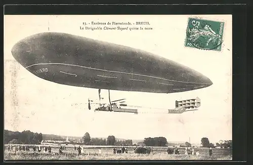 AK Breuil, Zeppelin Clement-Bayard beim Start