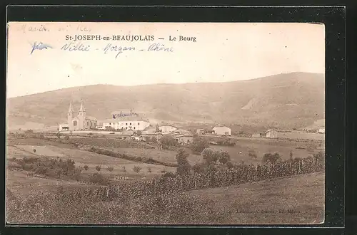 AK Saint-Joseph-en-Beaujolais, le bourg