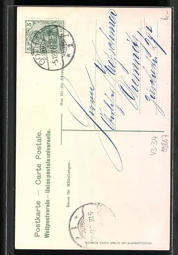 AK Gotha, Verbrennungsofen im Krematorium