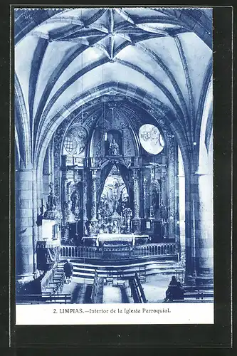 AK Limpias, Interior de la Iglesia Parroquial