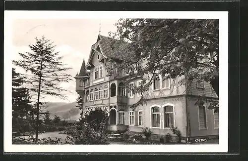 AK Wernigerode, FDGB-Ferienheim Roter Stern, Aussenansicht