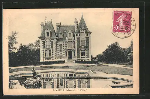 AK Livarot, château "L'Isle"