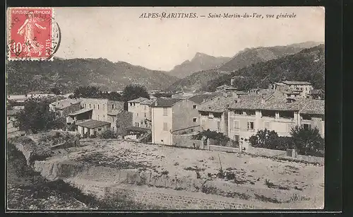 AK Saint-Martin-du-Var, vue générale