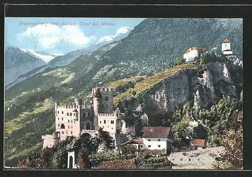 AK Dorf Tirol, Schloss Tirol und Brunnenburg