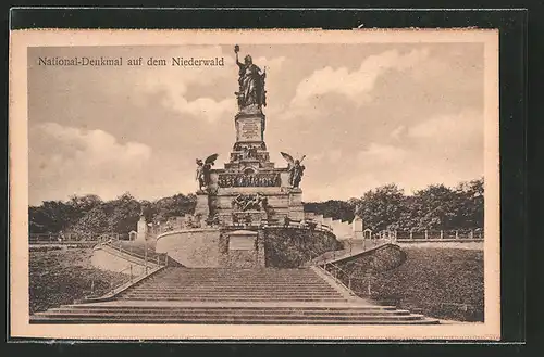 AK National-Denkmal auf dem Niederwald