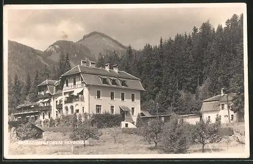 AK Aflenz, Sanatorium Hofacker