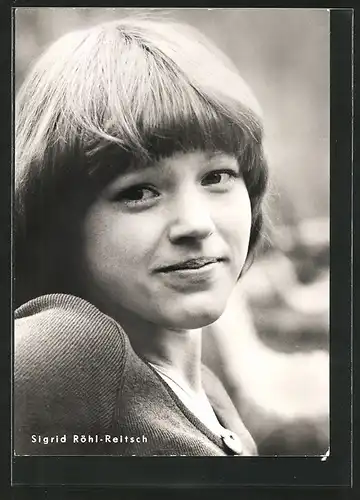 AK Sigrid Röhl-Reintsch, Schauspielerin in der DDR