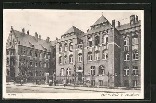 AK Berlin, Charité, Hals- und Ohrenklinik, Ziegelstrasse