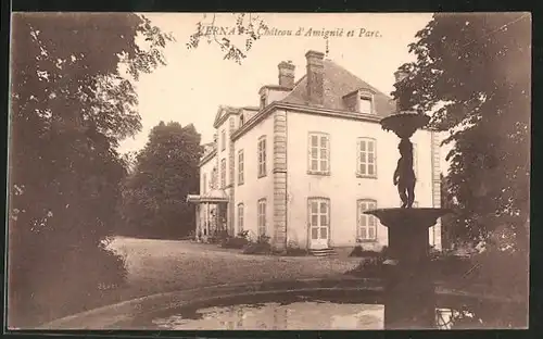 AK Vernay, château d'Amigné et parc