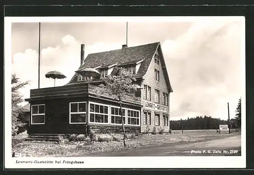 AK Roetgen, Lennartz-Gasthaus Fringshaus v. W. Lennartz