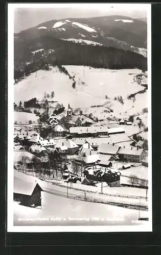 AK Spital a. Semmering, Ortsansicht im Winter