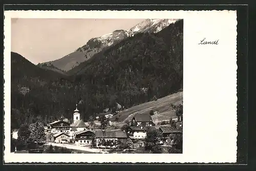 AK Landl, Ortsansicht mit Kirche