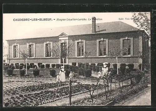 AK Caudebec-les-Elbeuf, hospice Lécallier-Leriche, le pavillon