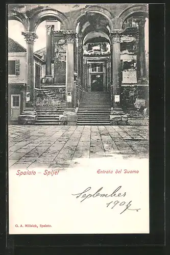 AK Spalato, Entrata del Duomo
