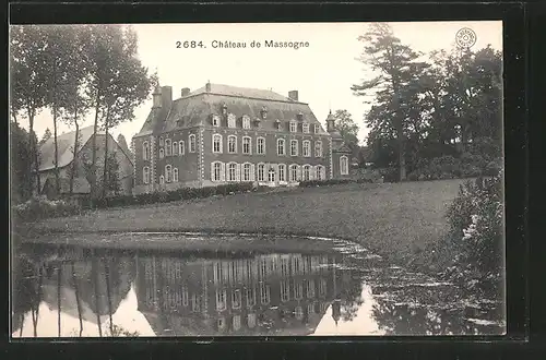 AK Massogne, Chateau, Blick zum Schloss