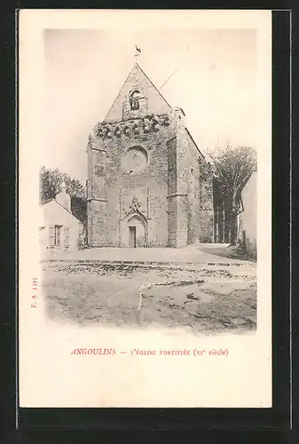AK Angoulins, l'église portifiée