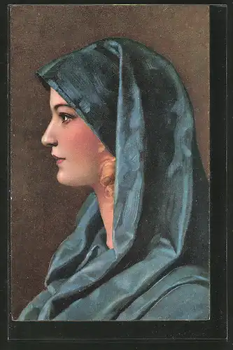 Künstler-AK Stengel & Co. Nr. 29469: Anita, Porträt einer jungen Frau