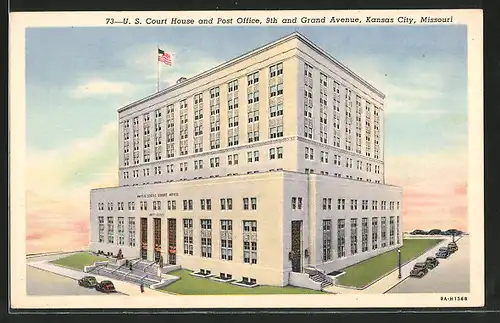 AK Kansas City, MO, U.S. Court House and Post Office, 9th and Grand Avenue