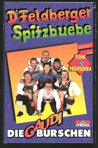 AK Musiker der Gruppe "D'Feldberger Spitzbuebe"