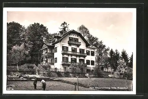 AK Bad Gleichenberg, Pension Villa Rosenhof