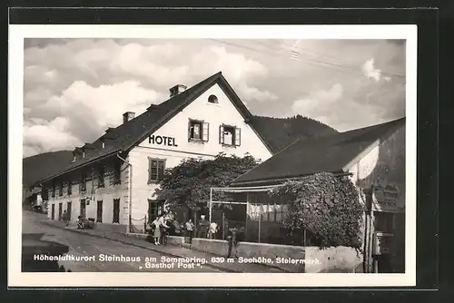 AK Steinhaus a. Semmering, Gasthof Hotel Post