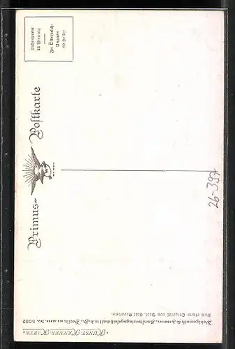 Künstler-AK Wohlgemuth & Lissner, Primus-Postkarte No. 5032: An der Havel, Idyll mit Rindern